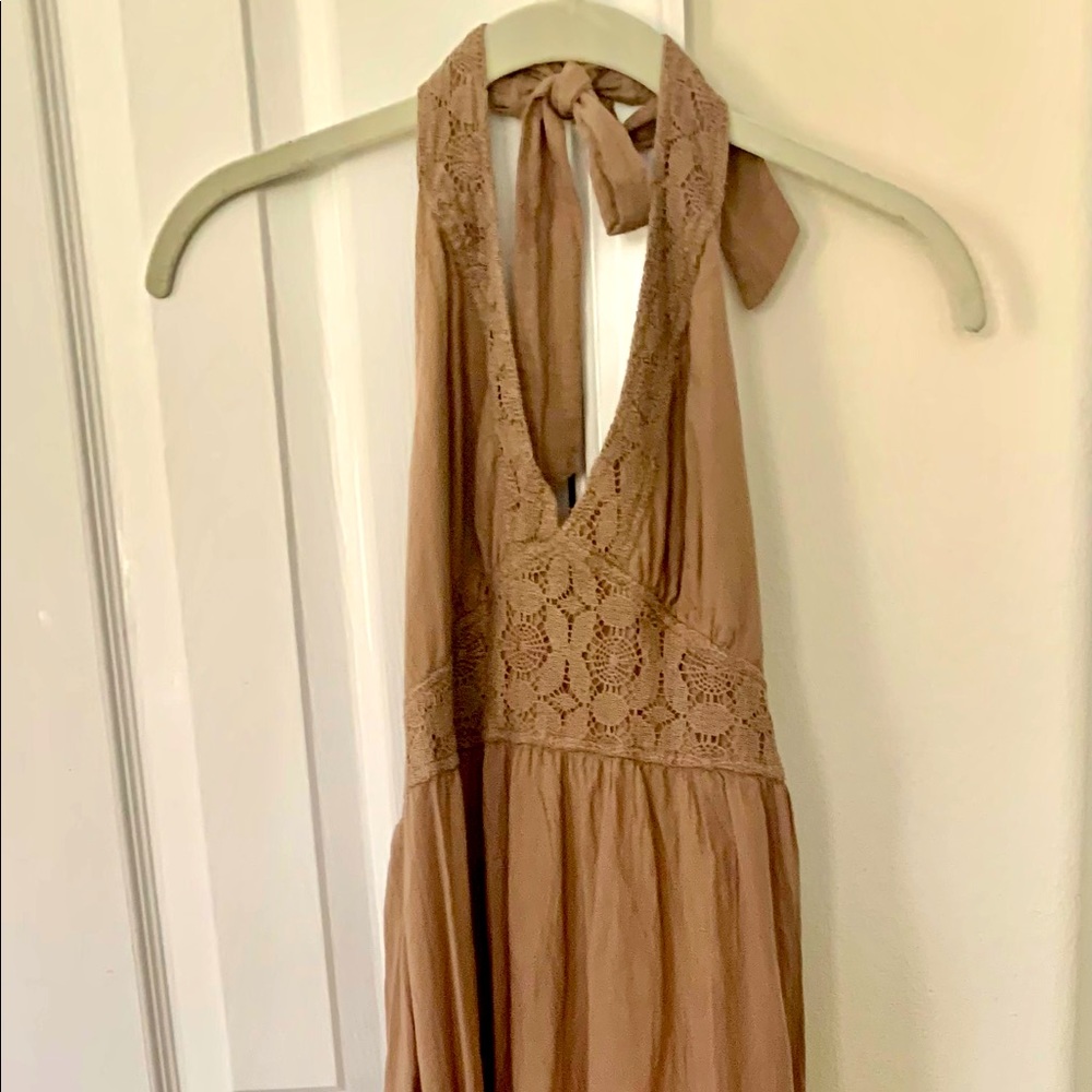 Tommy Bahama halter maxi dress